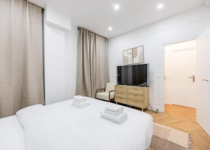 Elegant 1br - Muette - Auteuil شقة *